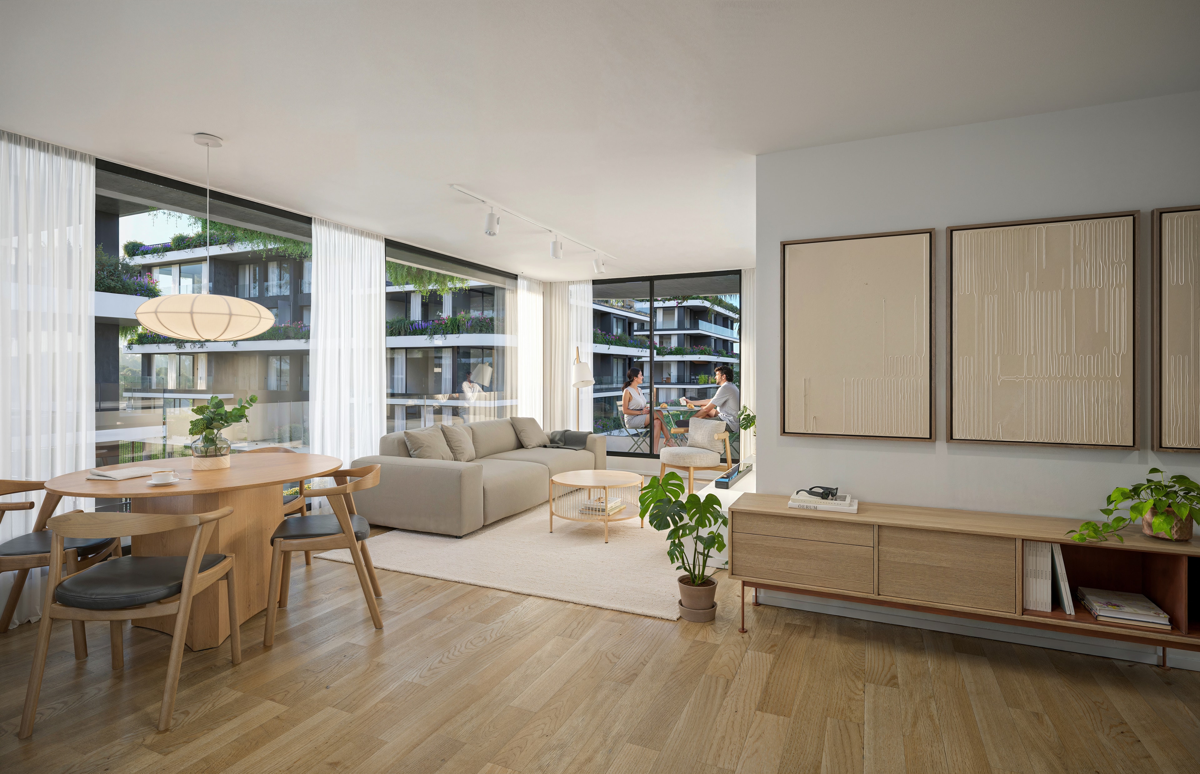 Apartamento - living comedor